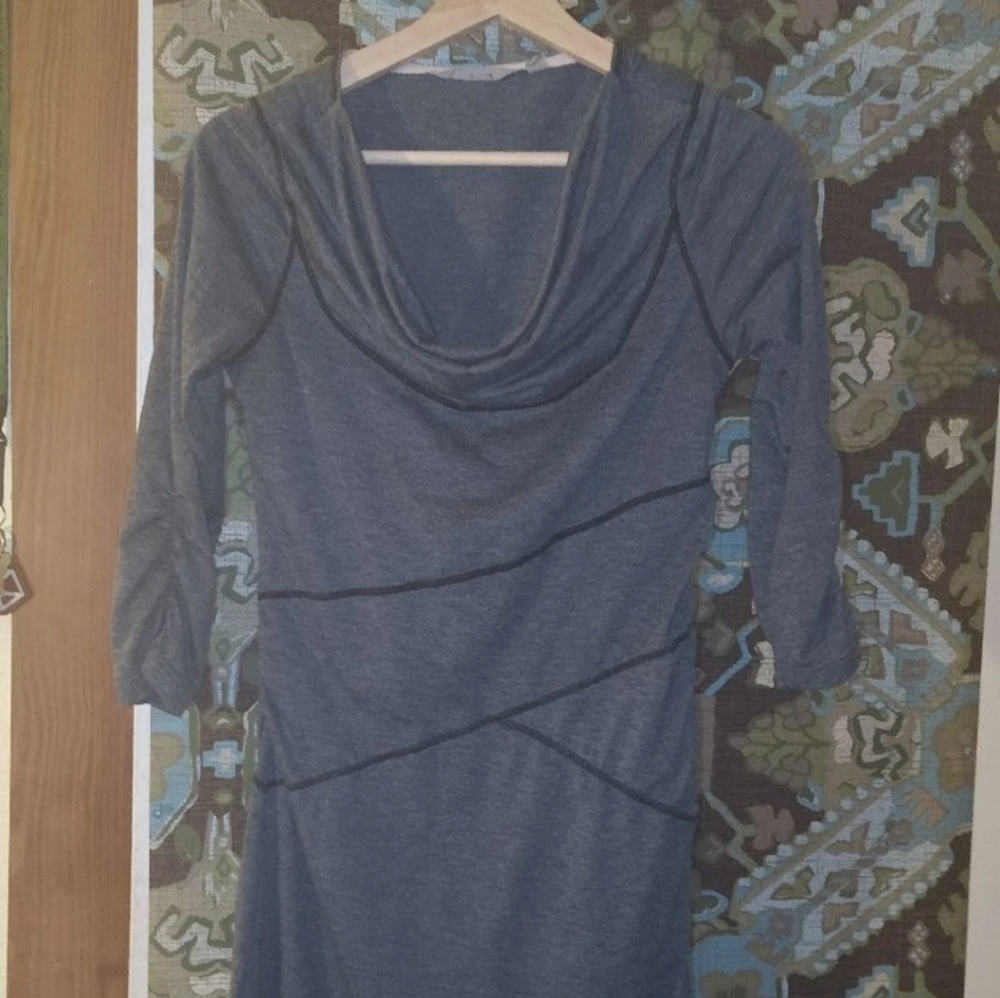 Cowl neck Athleta dress